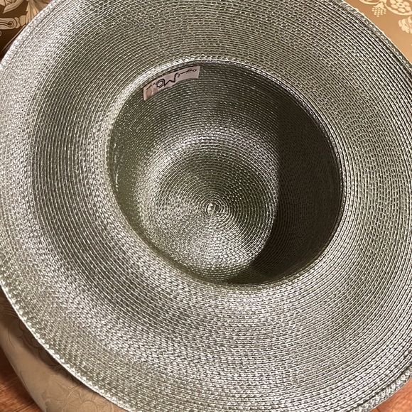 Beautiful hi quality straw hat in khaki green💖 - Picture 4 of 5